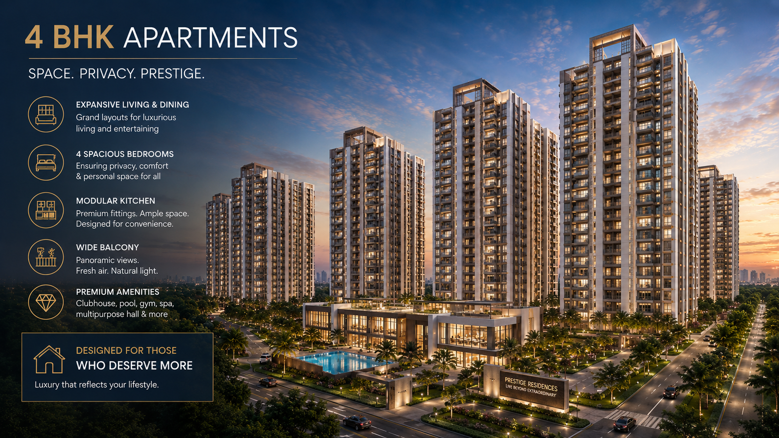 4 BHK floor plan reference
